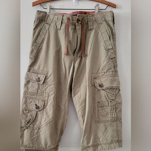 WearFirst - Men's cargo shorts with pockets and zipper Size 30
